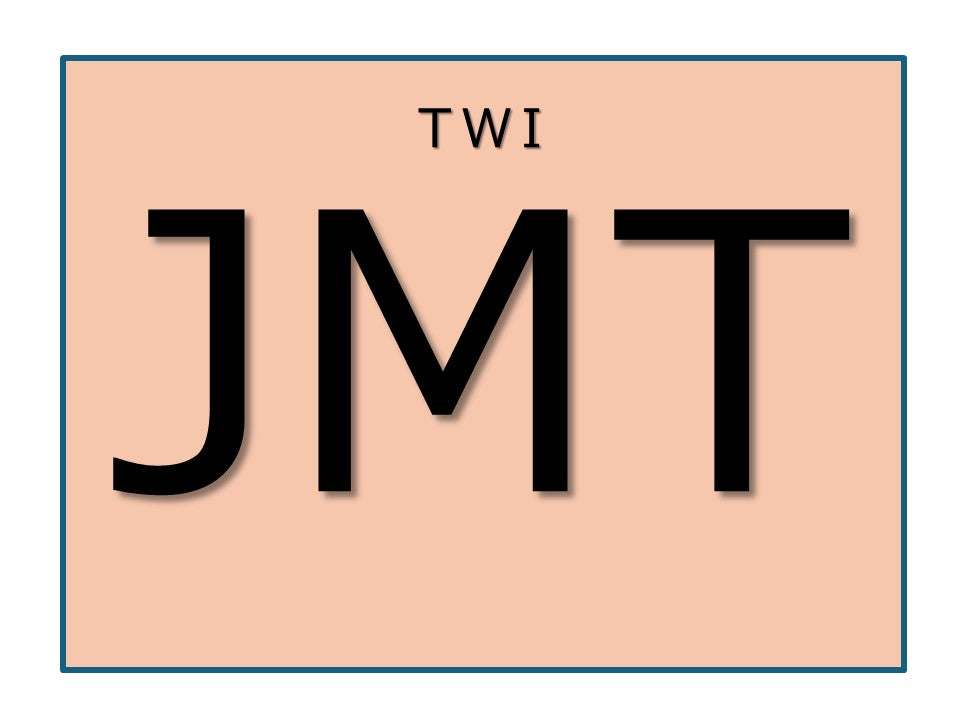2025年TWI-JMT トレーナーコース 福岡 5日