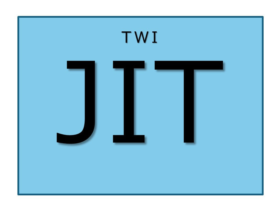 2025年TWI-JIT トレーナーコース 名古屋 5日