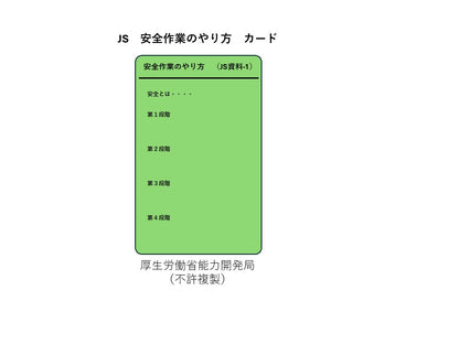 TWI-JS (安全作業のやり方)	カード（単品）
