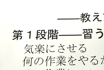 TWI-JI (仕事の教え方)	教え方4段階の項目と細目（模造紙大）（トレーナー用教材）